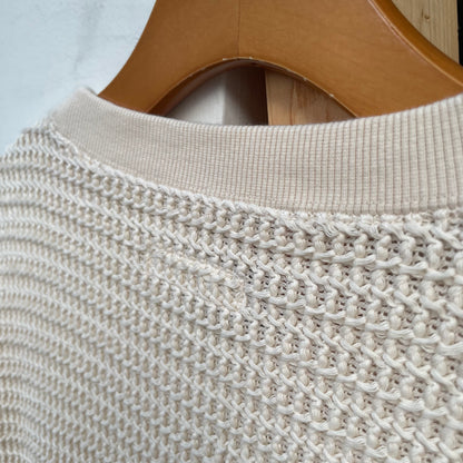 Crewneck Knit Pullover Ivory