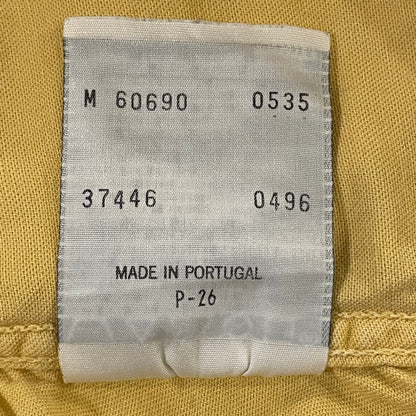 Western Snap Button Shirt Yellow