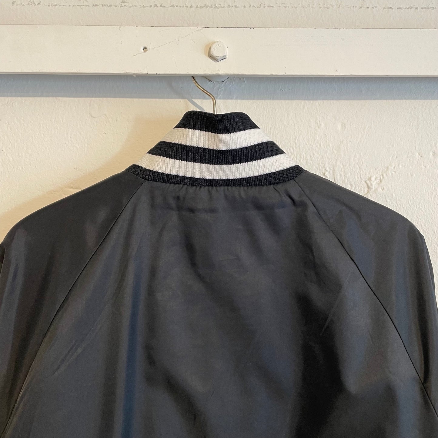 Stitch Nylon Studium Jacket Black