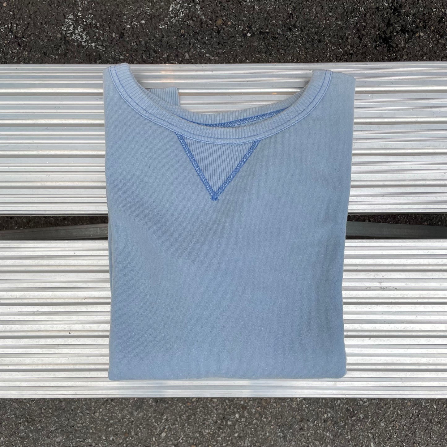 Gusset Sweatshirt Blue