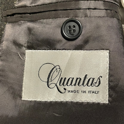 Wool Cashmere Blazer Gray