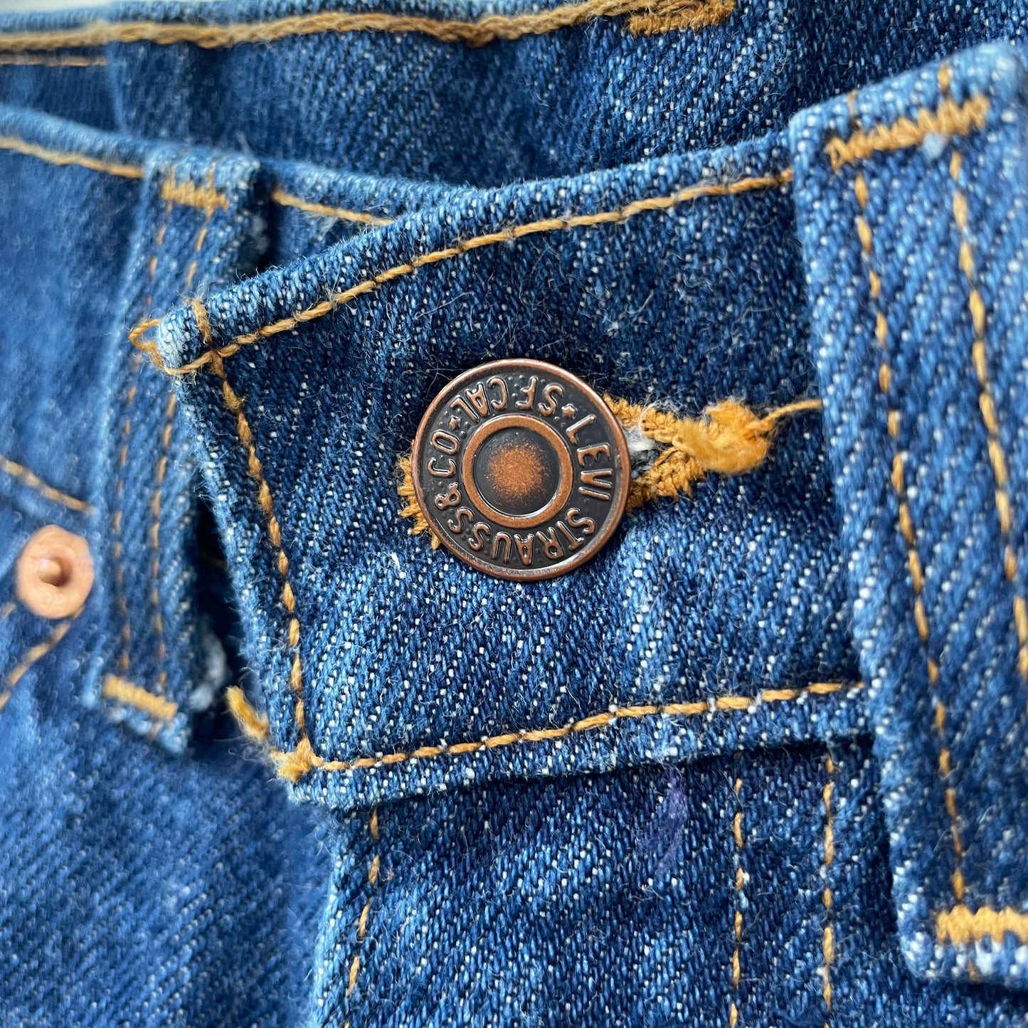 510-217 Zipper Fly Jeans Slim Navy
