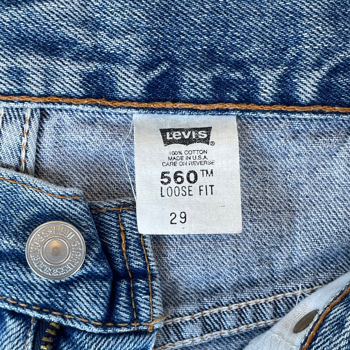 560 Denim Shorts Blue