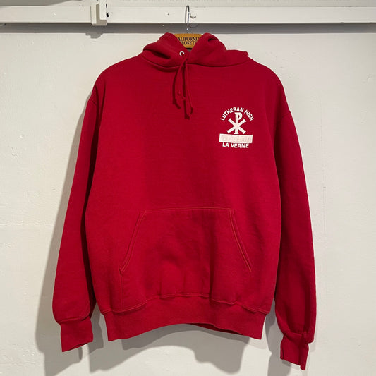 Lutheran High Hoodie Red