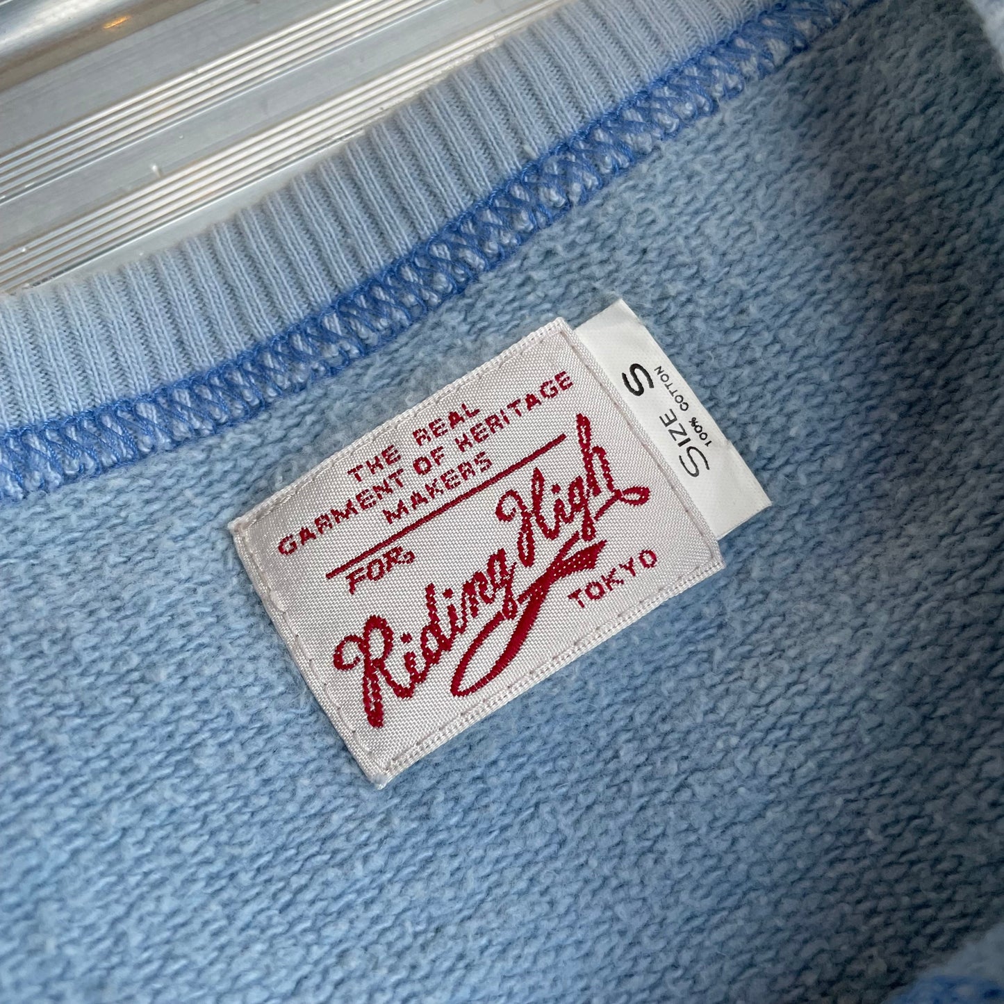 Gusset Sweatshirt Blue