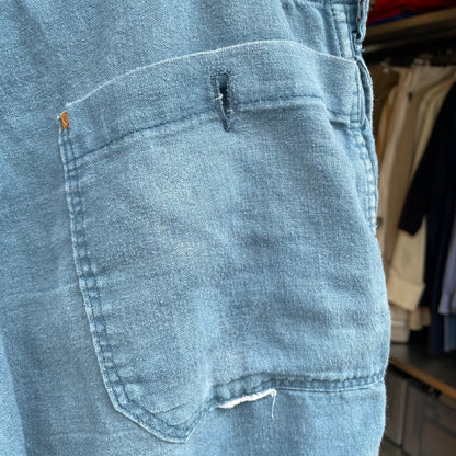 Linen Short Blue