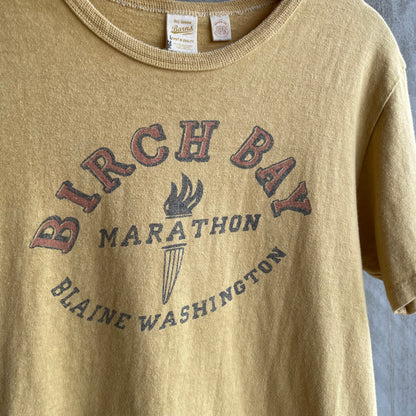 Birch Bay Marathon T-Shirt Yellow