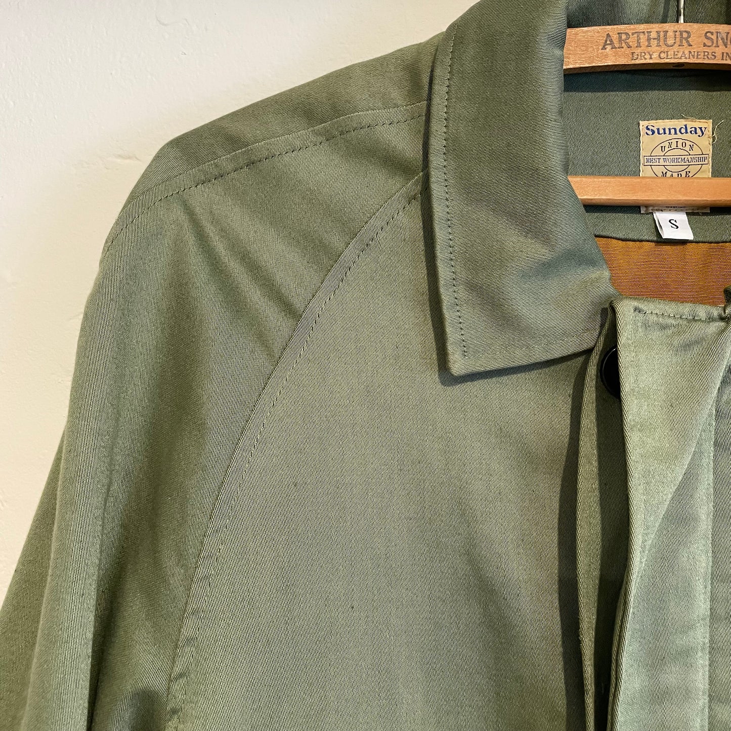 Work Coat Raglan Khaki