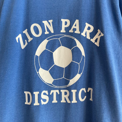 Zion Park T-Shirt Blue Cotton
