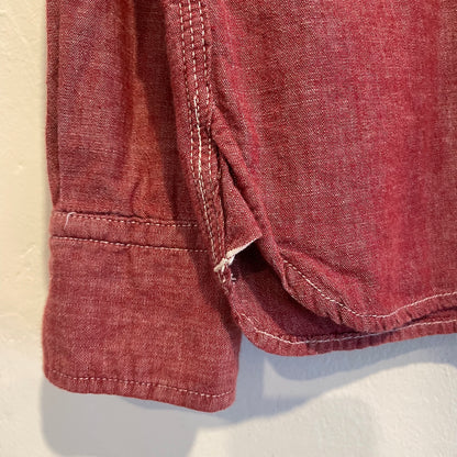 Chambray Work Shirt Red