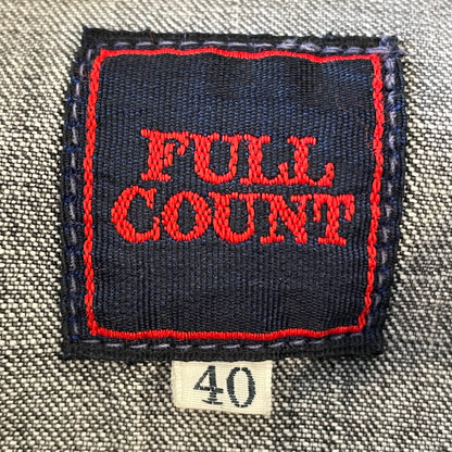 Talon Zip Denim Pullover Faded Blue