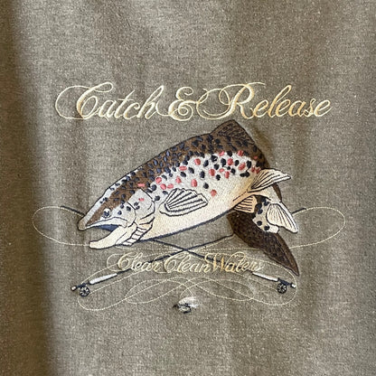 Catch And Release Sweatshirt Green