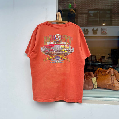 Harley-Davidson Pocket Tee Faded Motorcycle