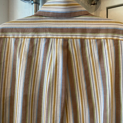 Stripe Shirt Brown