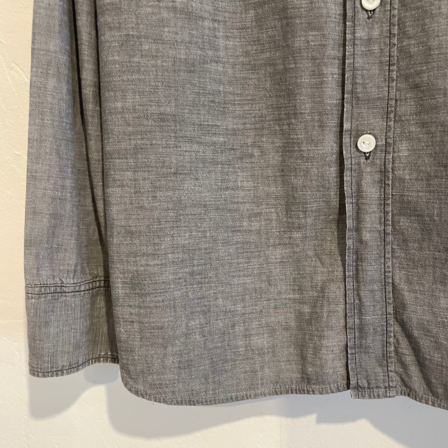 Utility Pocket Chambray Work Shirt Washed
