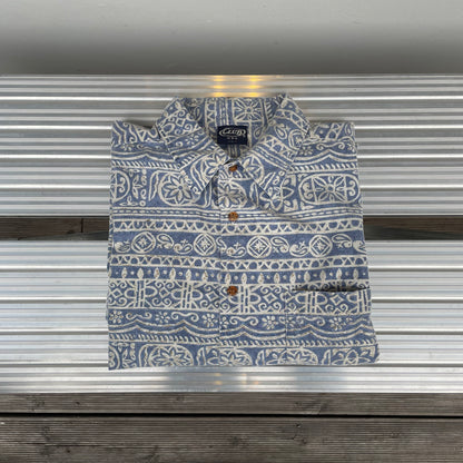 Pattern Shirt Blue