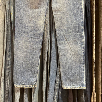 Regular Tapered Jeans Mid Wash Blue Talon Zip