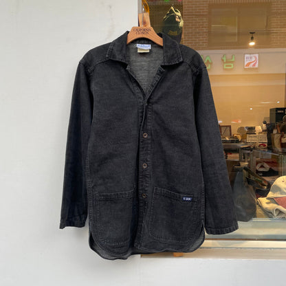 Long Work Jacket Charcoal