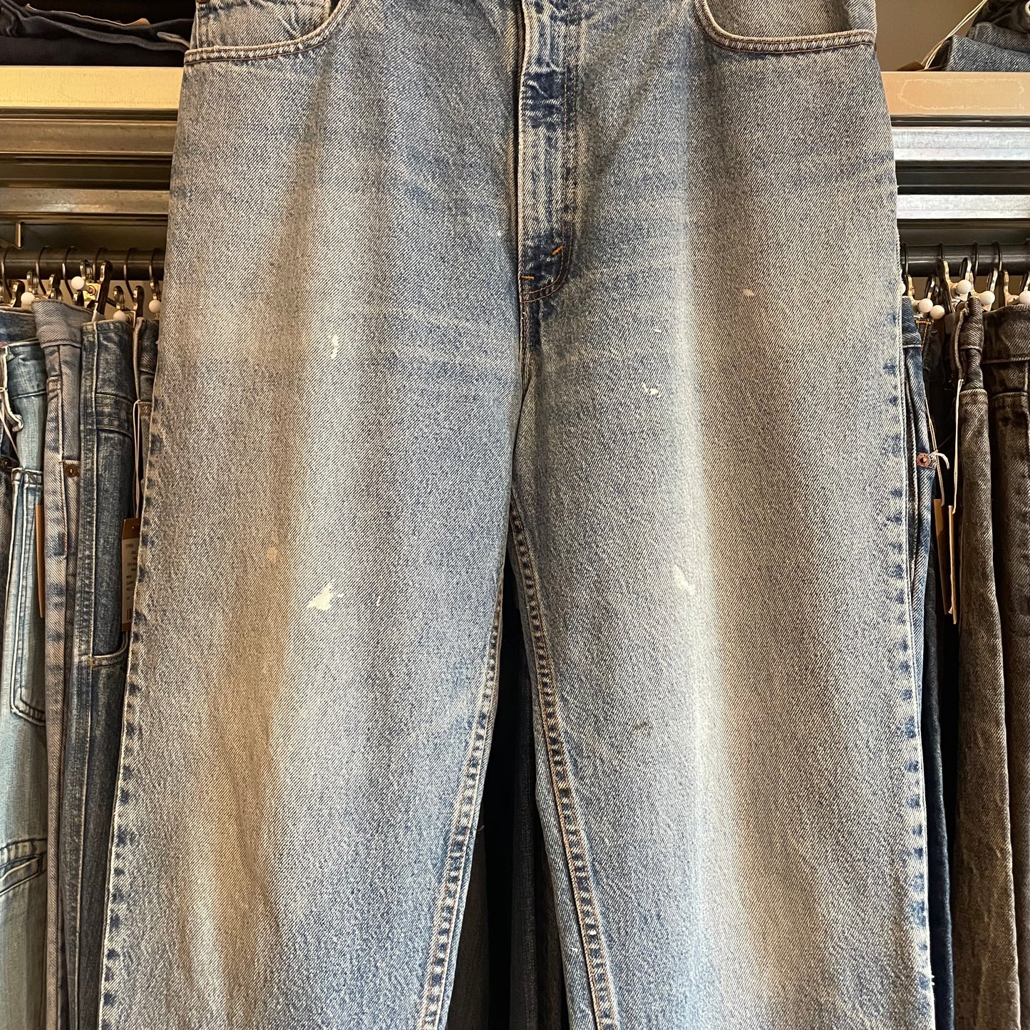 540 Jeans Brown Tab Relaxed Tapered fit