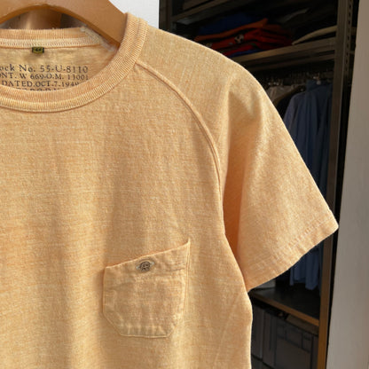 Raglan Pocket T-Shirt Yellow