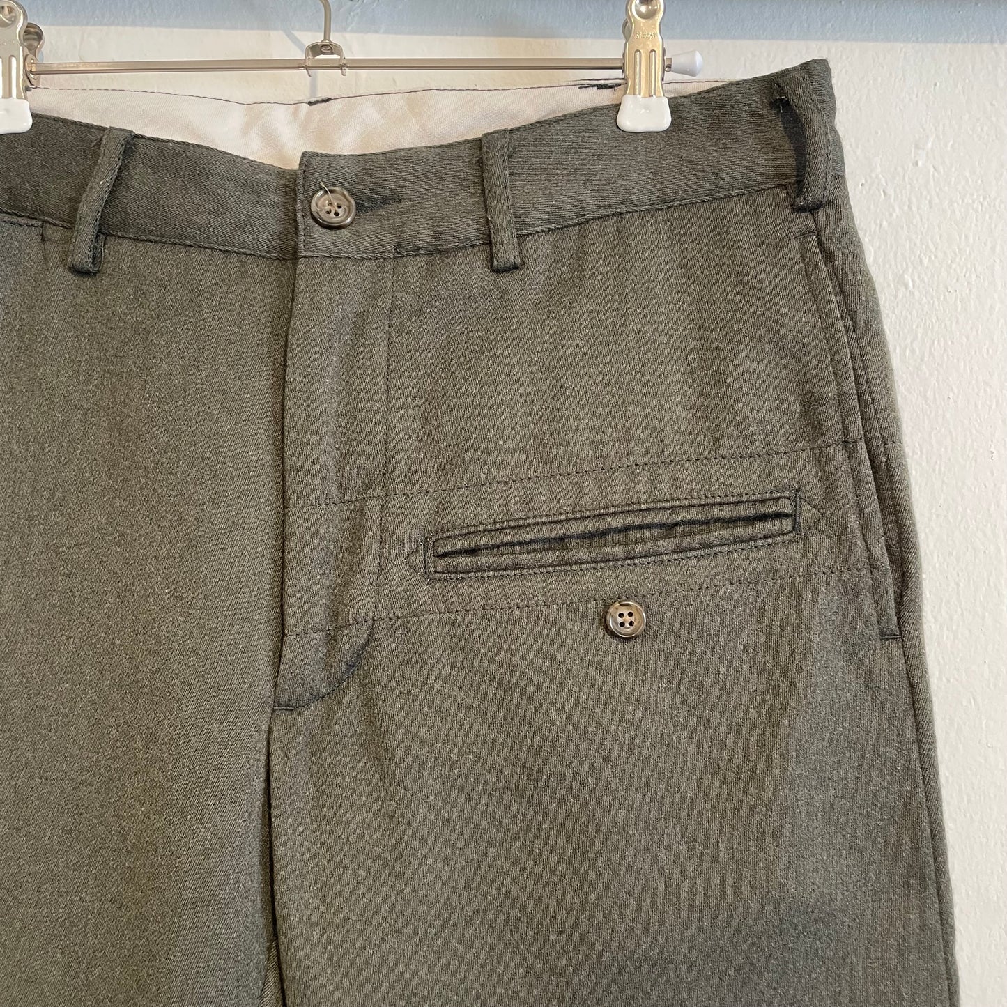 Wool Gurkha Shorts