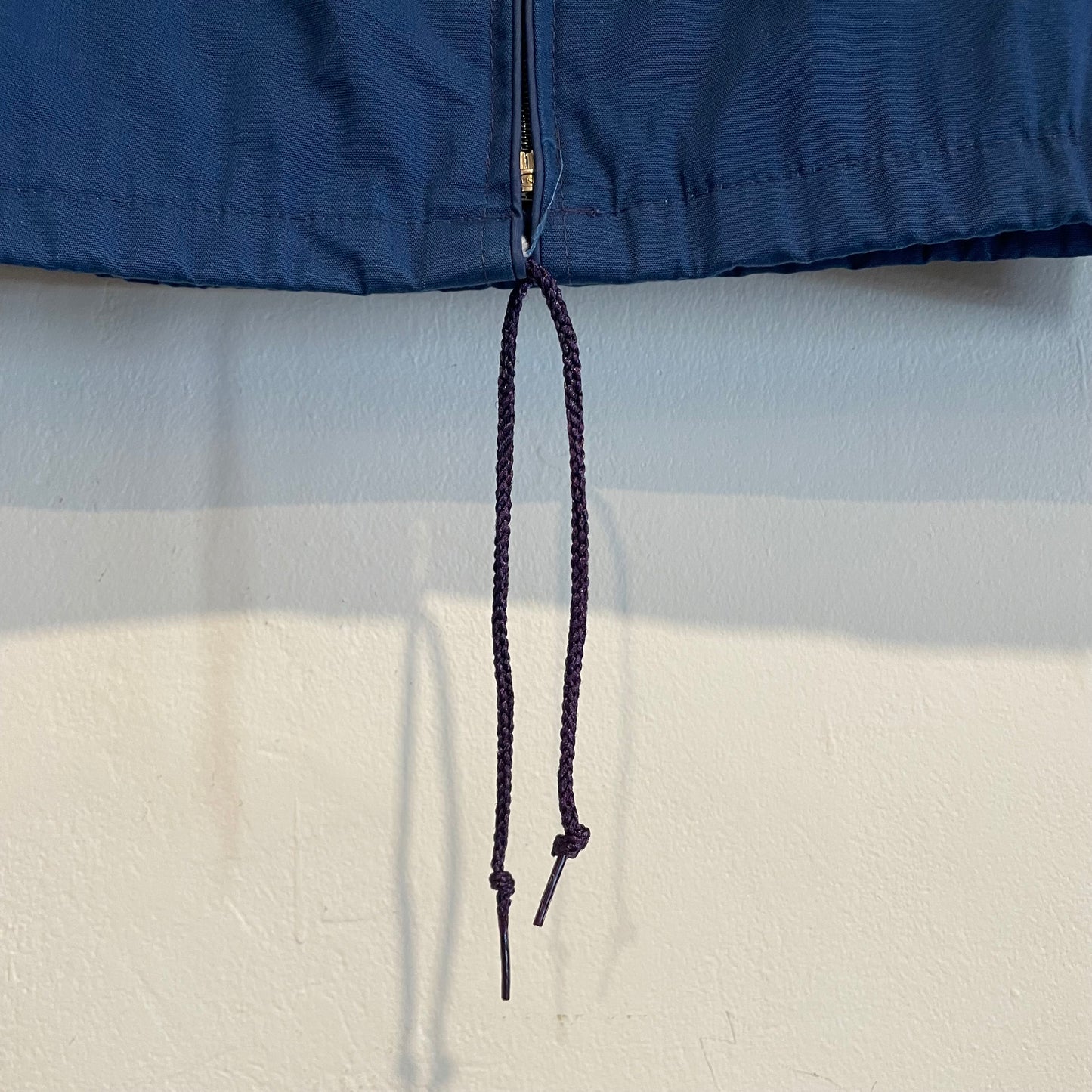 Zip up Cuff Rib Work Jacket Navy