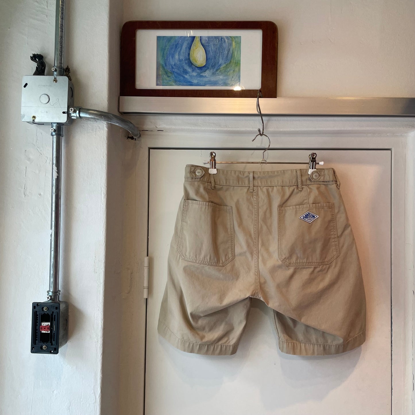 Cotton Work Short Ivory