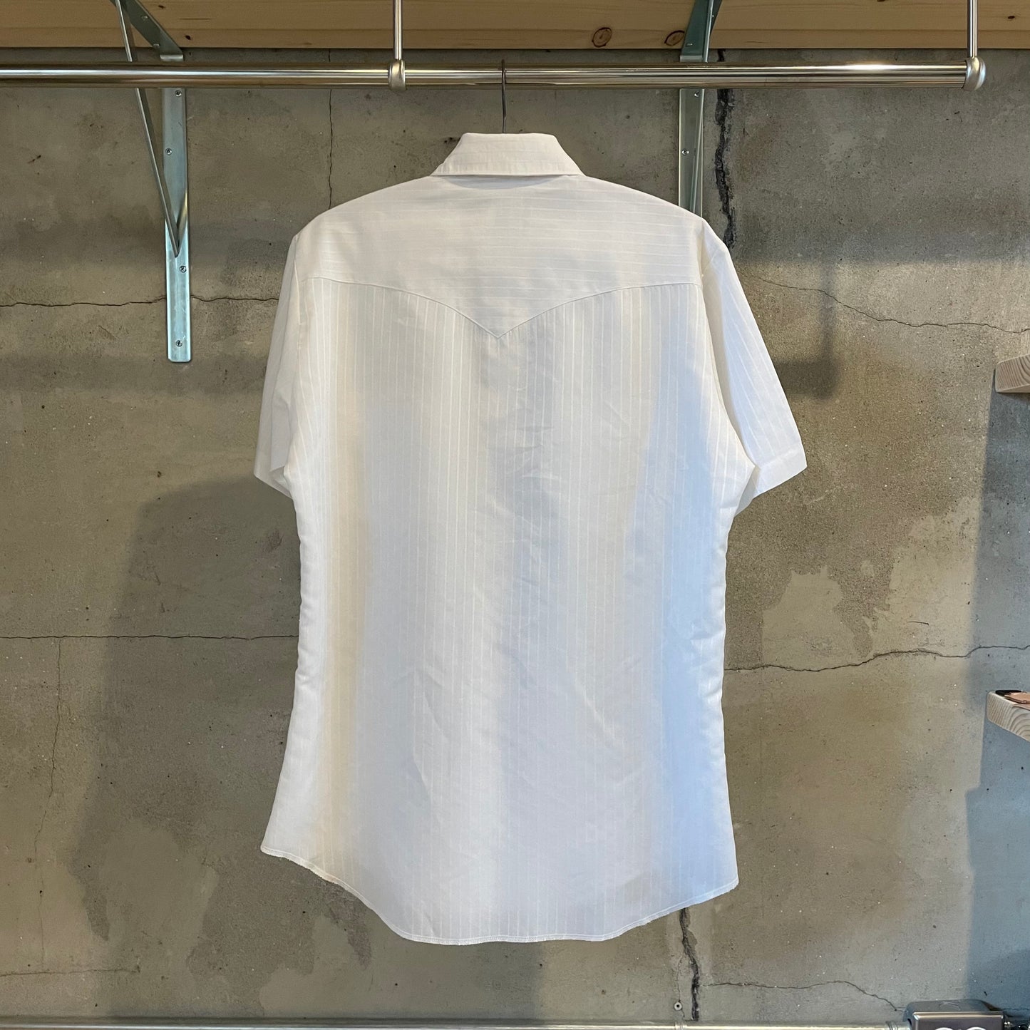Western Shirt Sleeve Shirt White