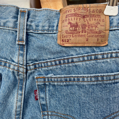 512 Washed Jeans Tapered Blue