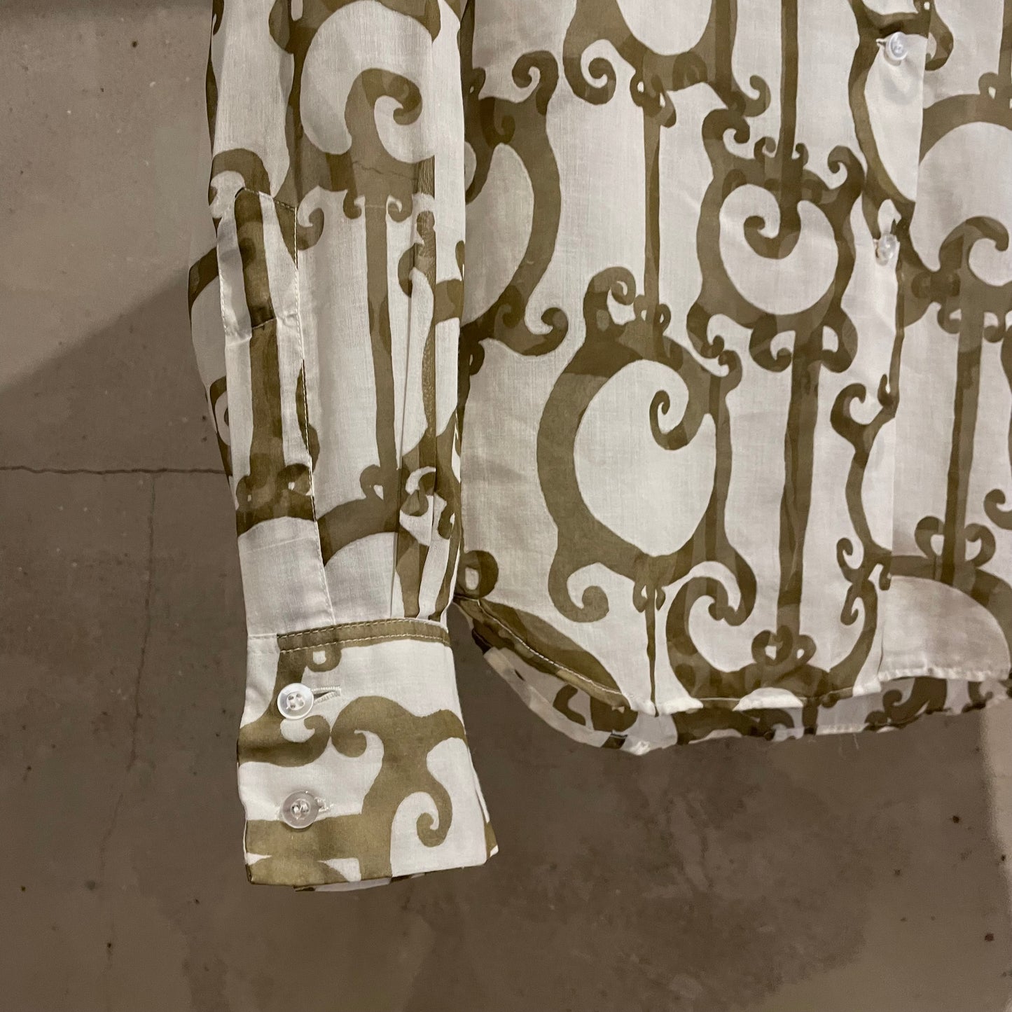 Pattern Blouse Brown