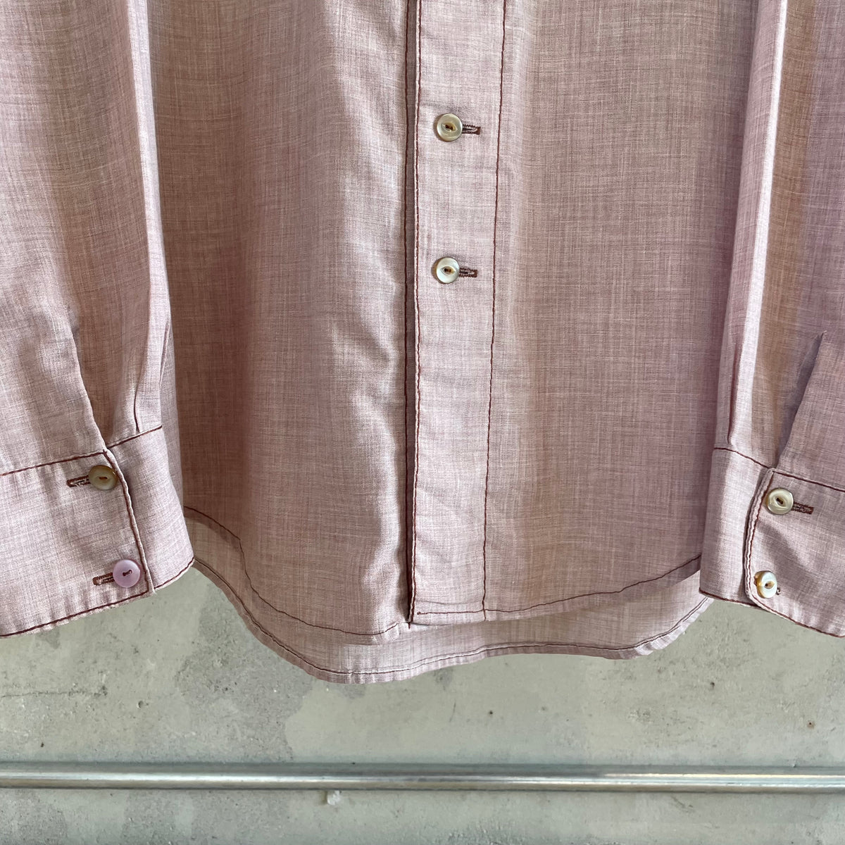 Flap Pocket Shirt Brown