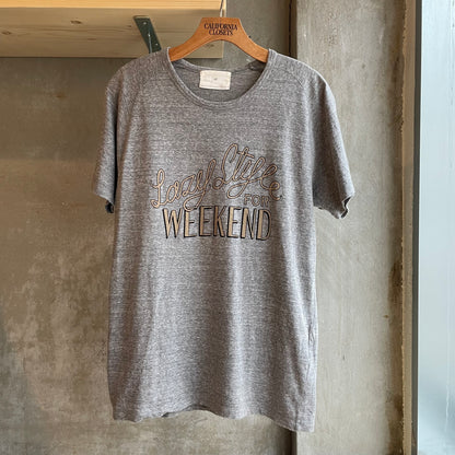 Raglan Graphic T-Shirt Gray