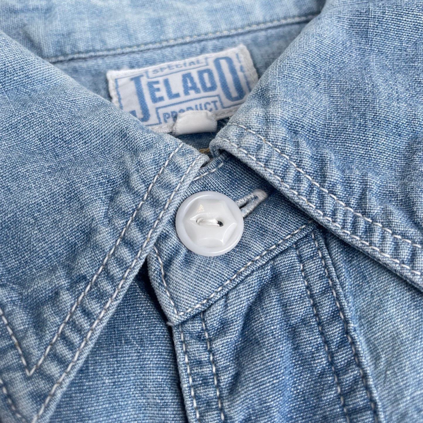 Chambray Work Shirt Blue