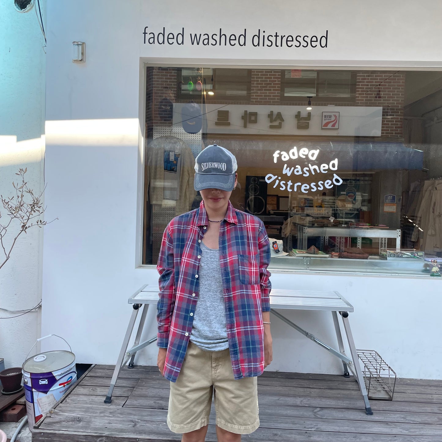 Plaid Check Shirt Red