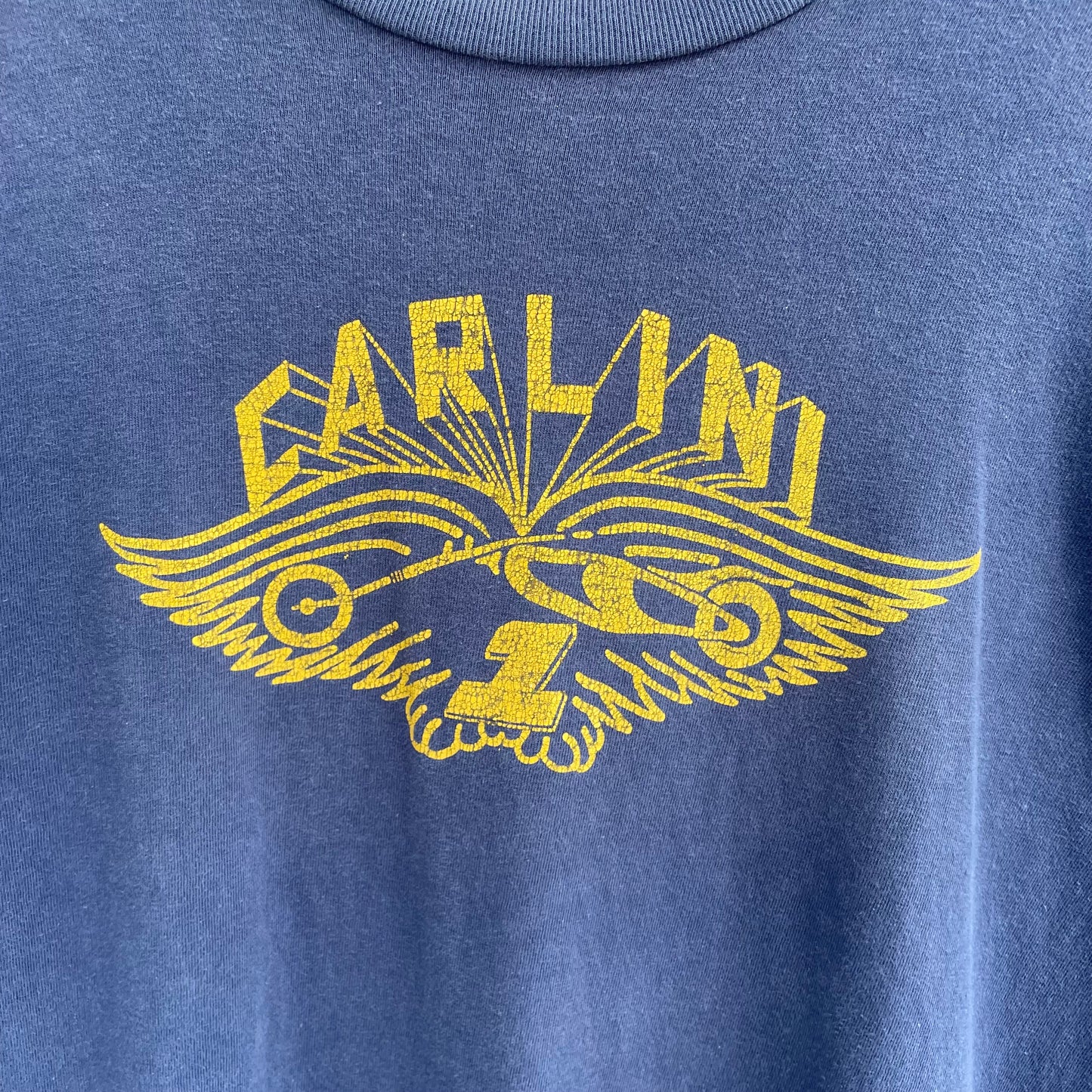 Graphic T-Shirt Long Sleeve Navy