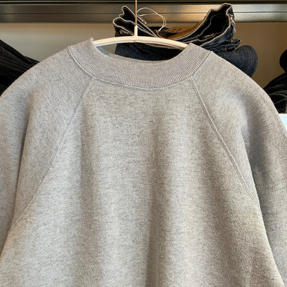 Blank Sweatshirt Raglan Gray