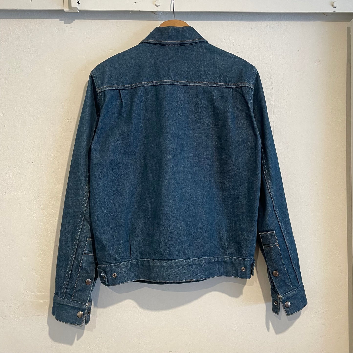 Faded Denim Jacket Indigo