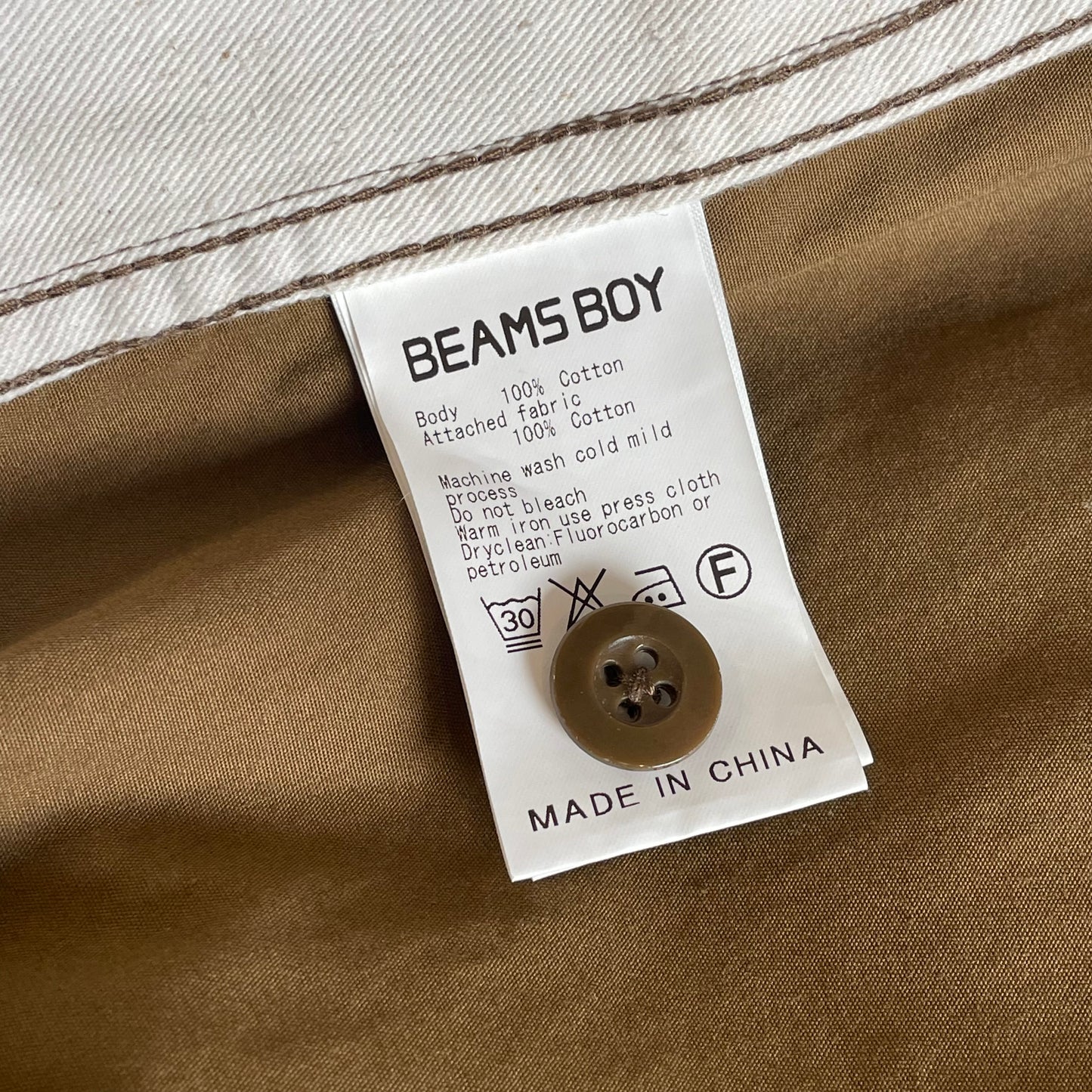 Pleated Cotton Shorts Brown