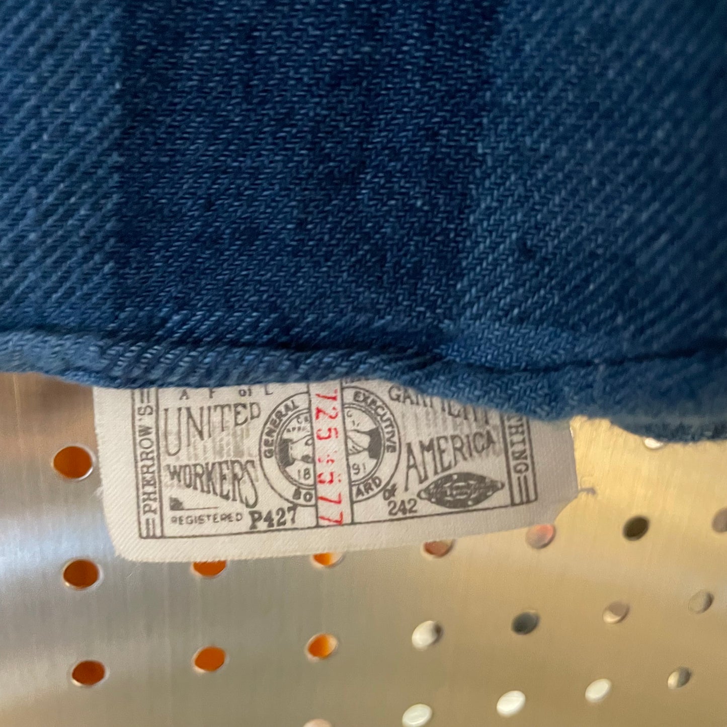 Faded Buffalo Check Western Flannel Blue