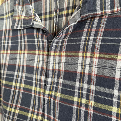 Check Shirt Three Quarter Sleeve