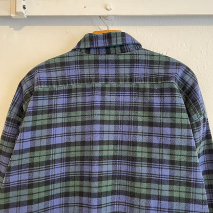 Flannel Check Shirt Green/Blue