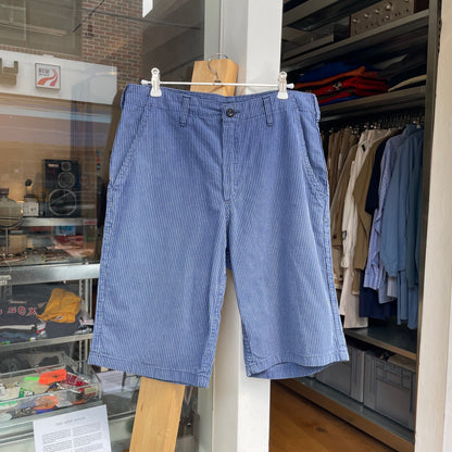 Hickory Stripe Shorts Blue