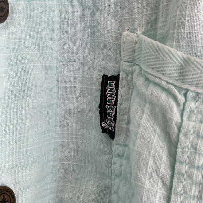 Californian Short Sleeve Shirt Mint Cotton