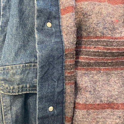 Big Ben Denim Chore Jacket Blanket Lined 42