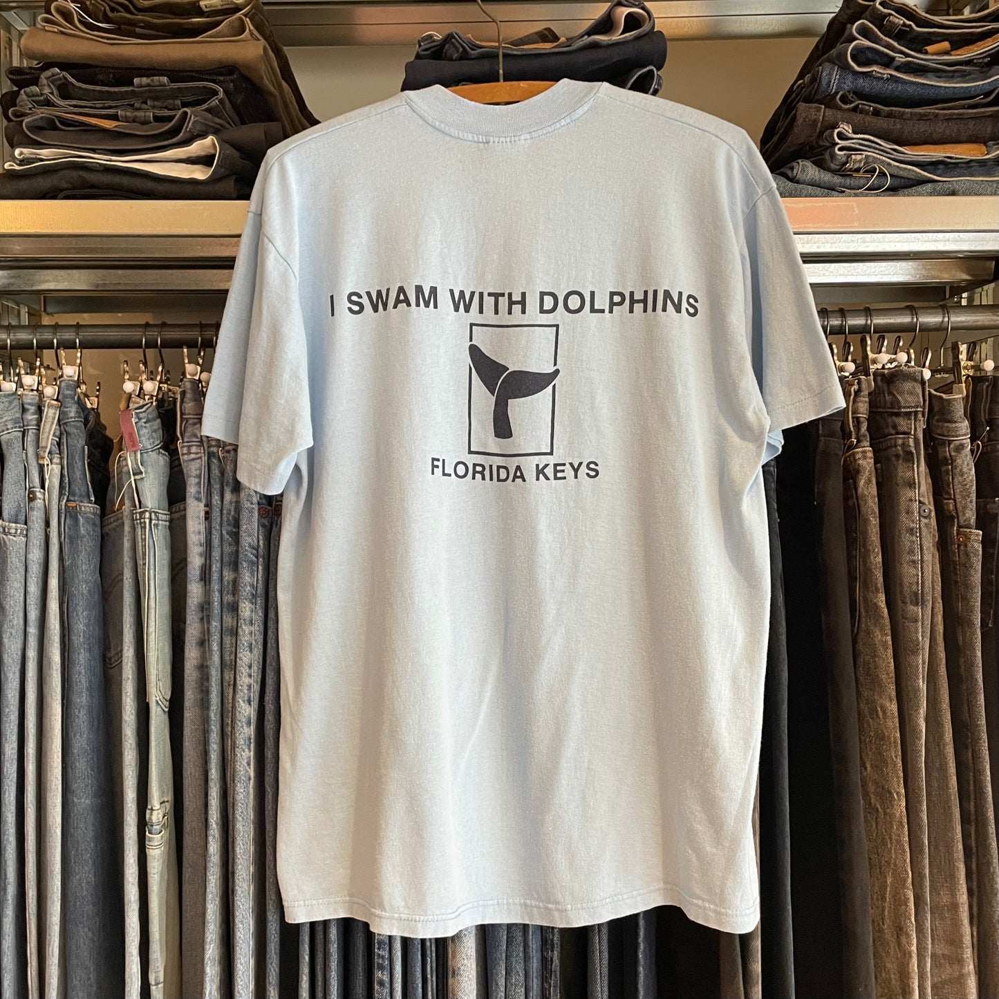 Dolphin Research T-Shirt Blue