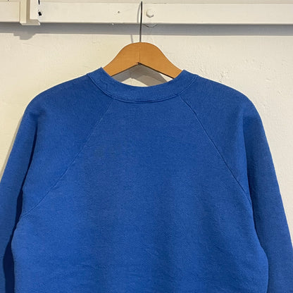 Safety Circle Logo Raglan Sweatshirt Blue