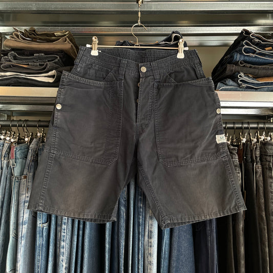Work Shorts Faded Black For Ganders