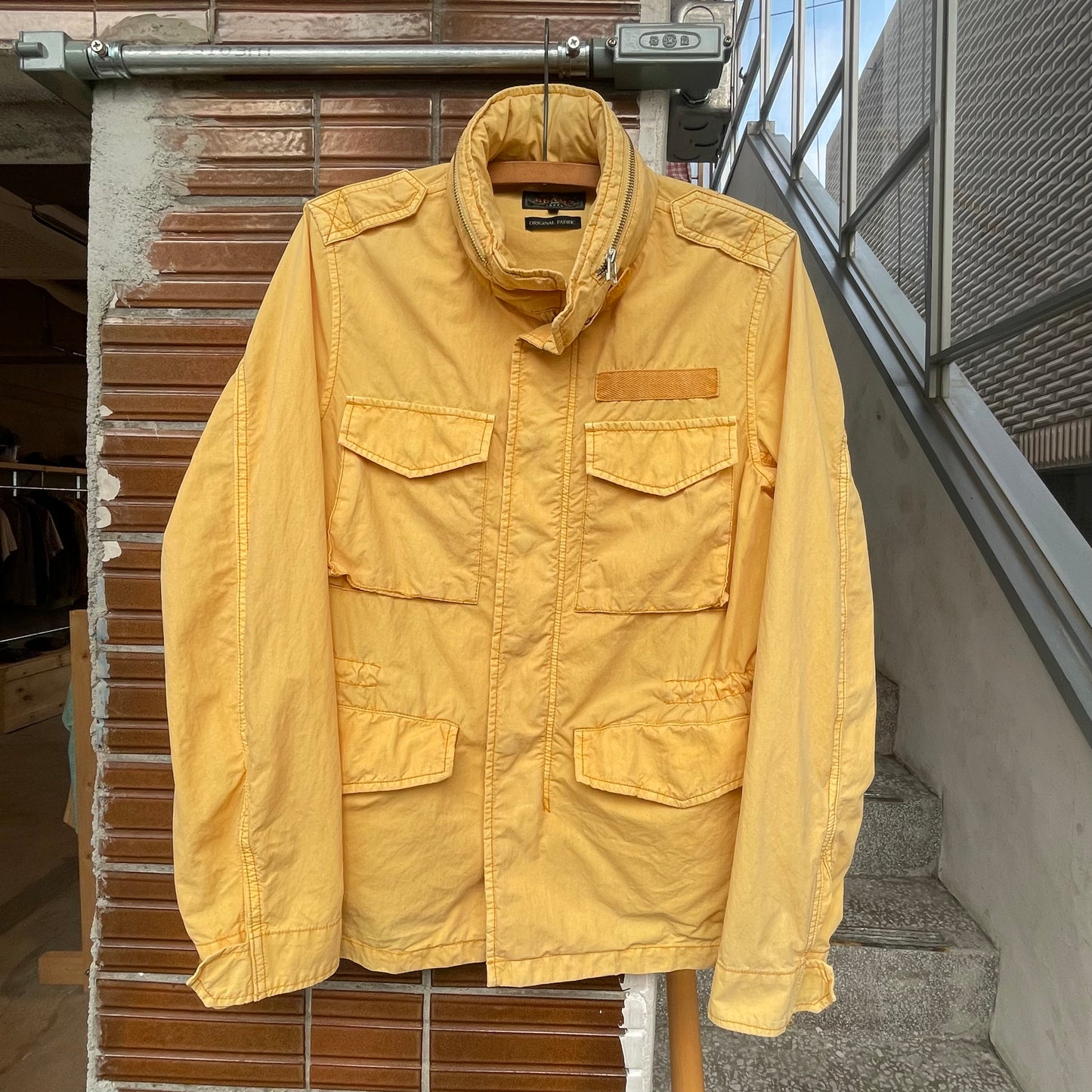 Military Field Jacket Mustard