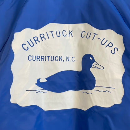 Duck Printed Coach Jacket Blue