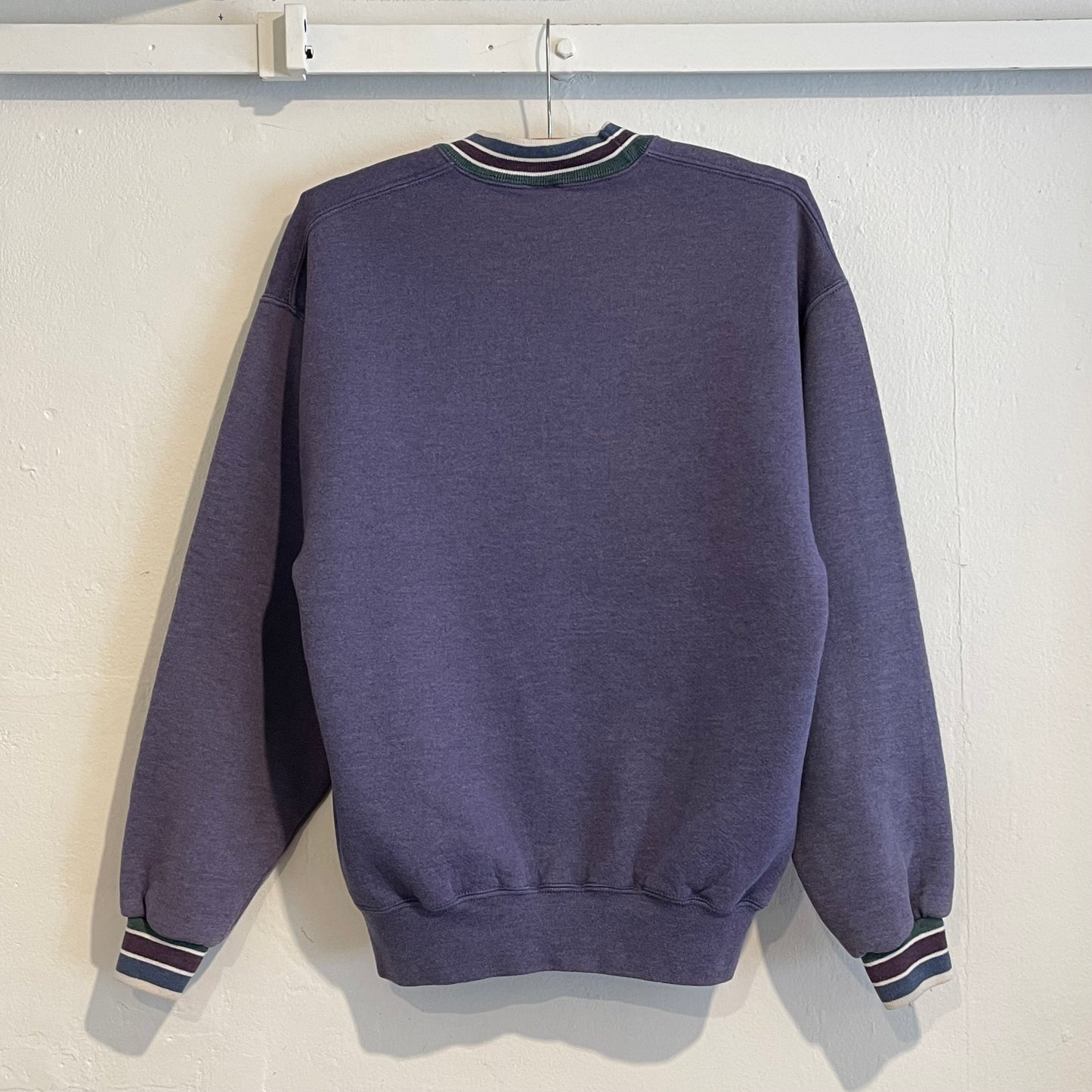 Lined Rib Sweatshirt Faded Purple